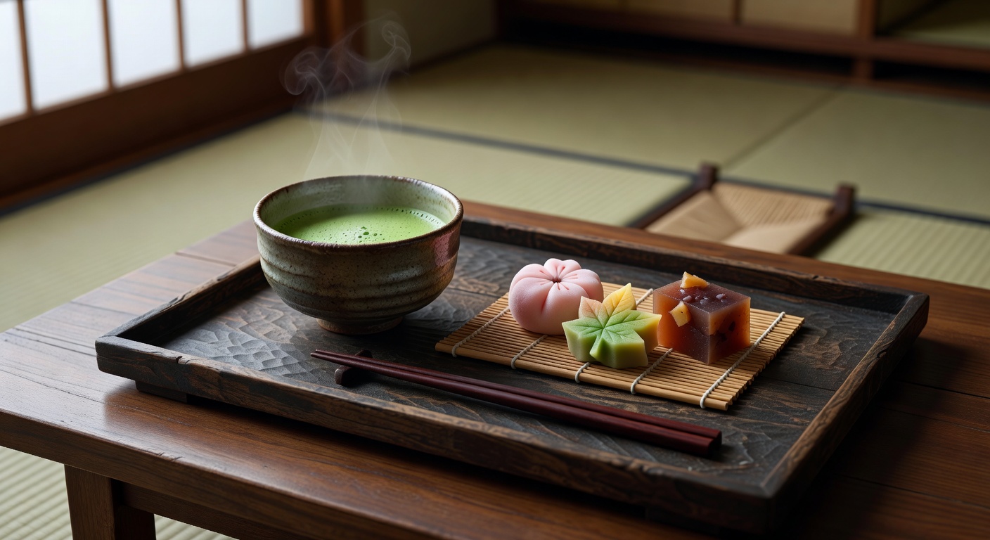 抹茶和菓子