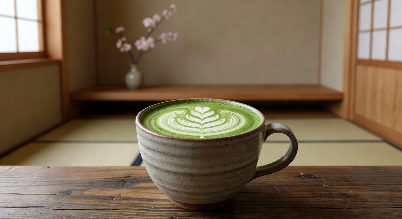 抹茶ラテ