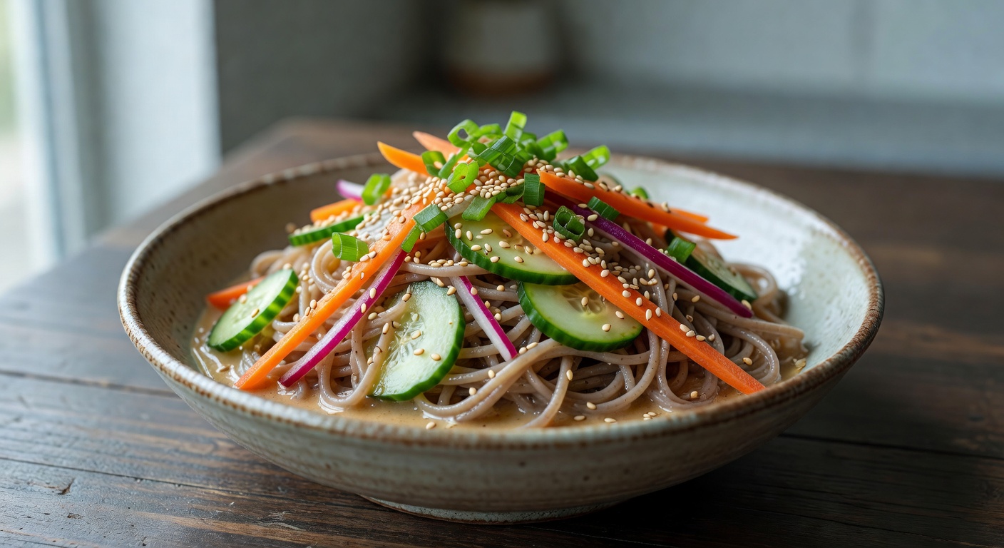 蕎麦サラダ